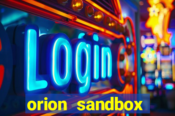 orion sandbox enhanced jogos 360